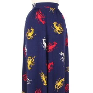 RARE Trashy Diva Crawfish NOVELTY RETRO PRINT Belle Pants Size 16